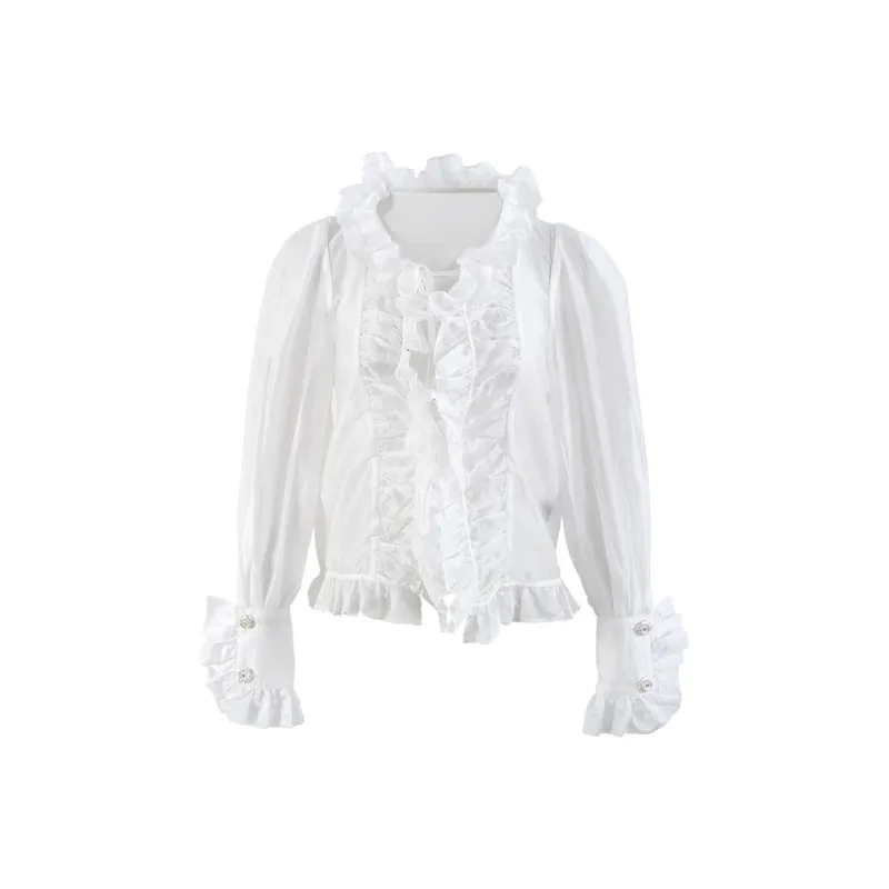 CLOUD SEASON Shirts Women's White-0