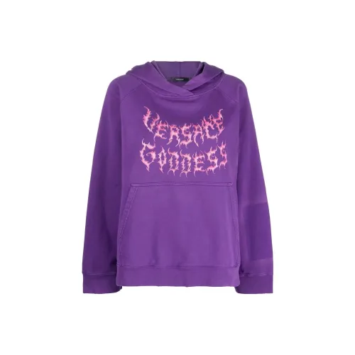 VERSACE SS23 Sweatshirt Women's Dark Purple