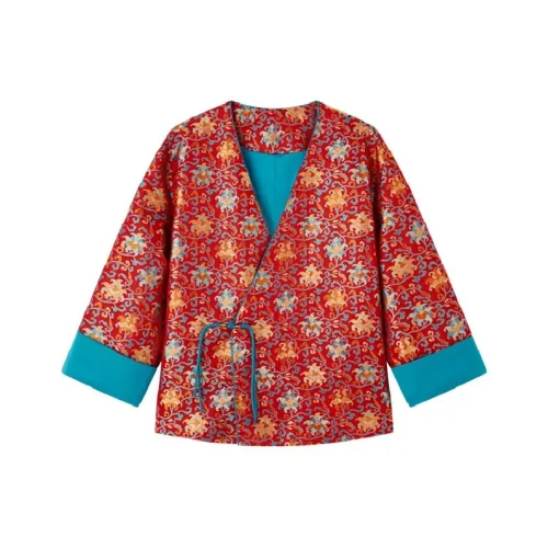 FINITY Chiffon Shirts Women's Red