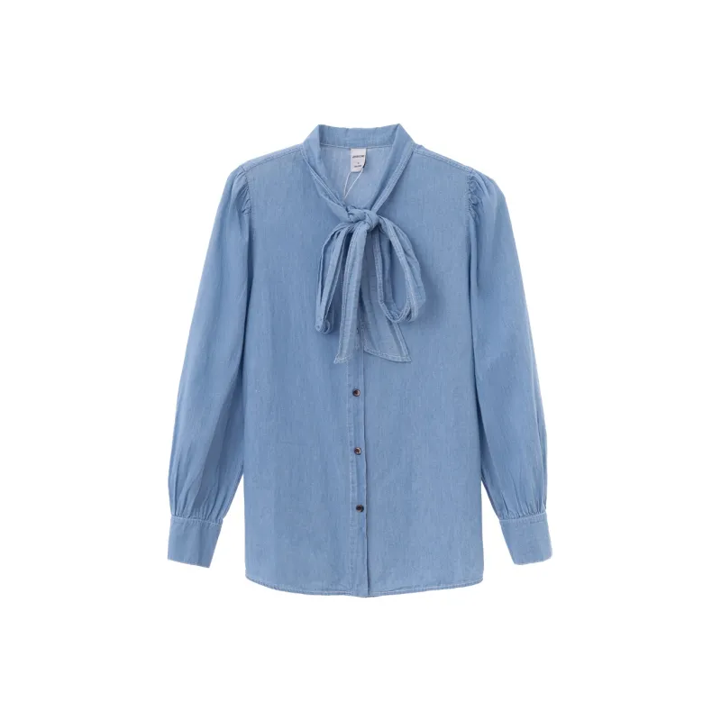 JESSYLINE Shirt Women's Denim Blue-0