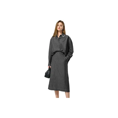 Bethine Shirt Women's Dark Gray