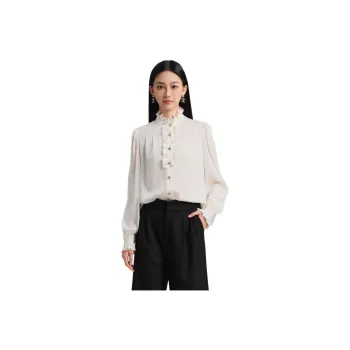 Blood Glitter Shirt Women's White