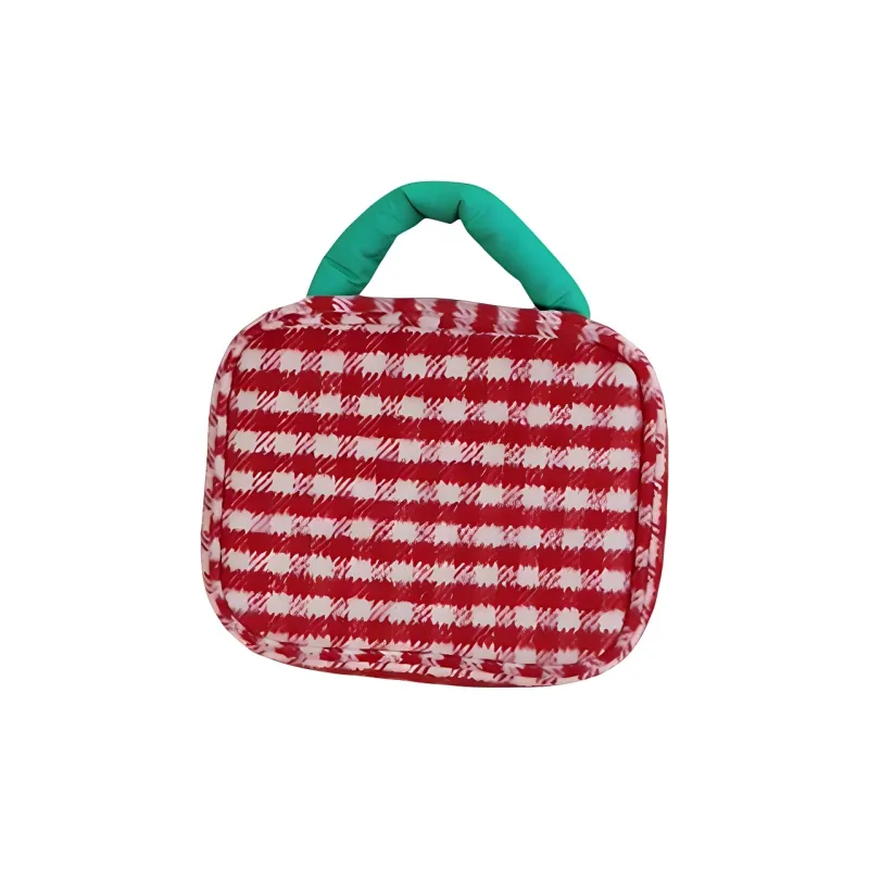 ALOENEY Polyester Storage Bag Women's Red-5