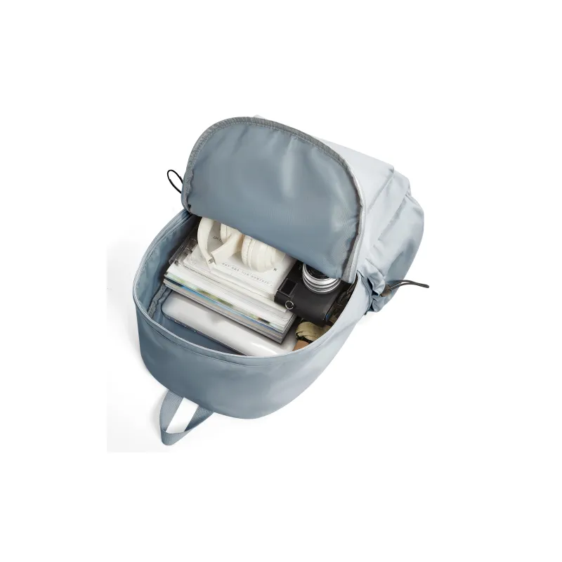 Sisea Fabric Backpack Laptop Bag Travel Bag Backpack Regular Unisex Classic Black/cream White-29
