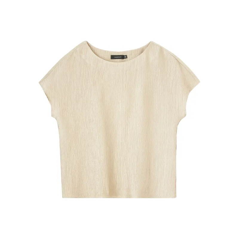 FANQIN T-Shirts Women's Khaki-0