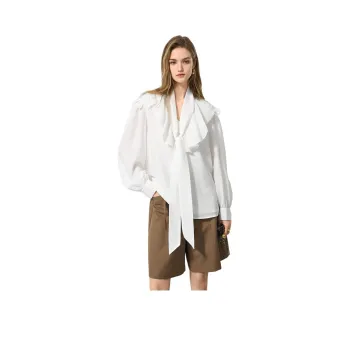 Bethine Shirt Women's Ancient Porcelain White
