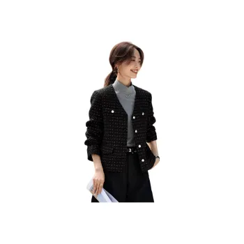 Mo Han Yi Mei Jackets & Coats Women's Black