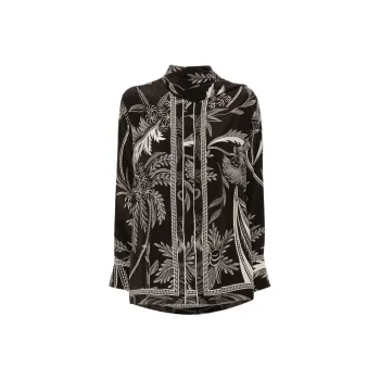 F.R.S For Restless Sleepers Botanical print Shirt