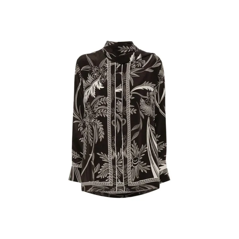 F.R.S For Restless Sleepers Botanical print Shirt-0