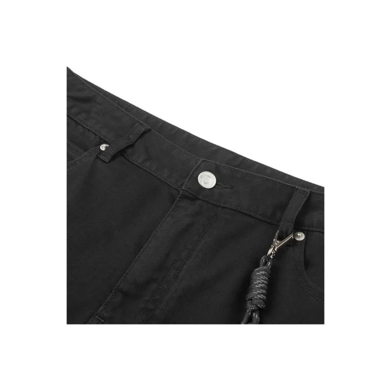 GXG Denim Shorts Men Black-4
