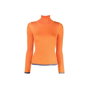 DIESEL Cashmere Sweaters Women's Orange