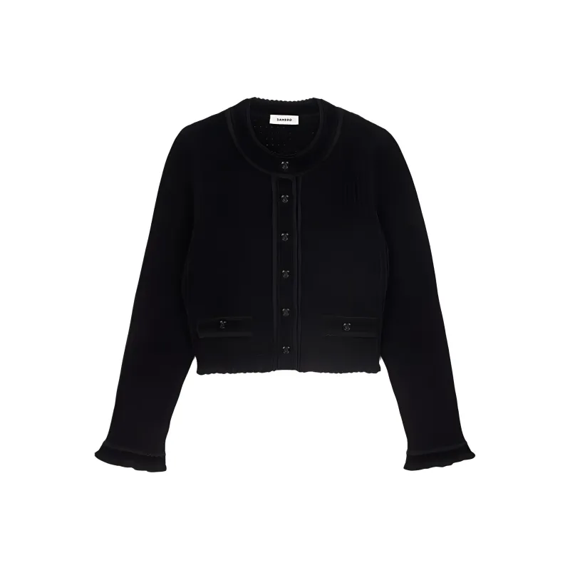 Sandro Open knit Cardigan-0