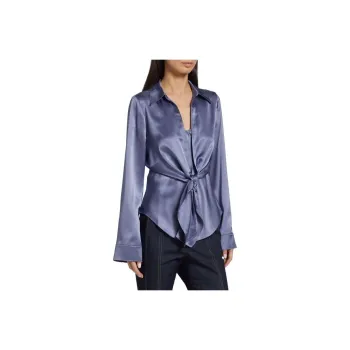 Cinq A Sept Shirt Women's Marine Blue