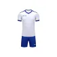 White Colorful Blue