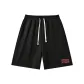 [Quick-Dry & Stretch]Black (Tf Deformation Font Label on Front Left of Pants)