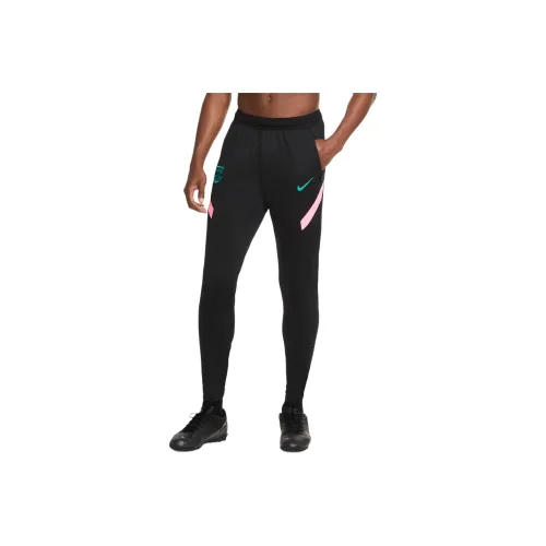 Nike FCDri Fit Barcelona Broek Soccer Bottoms Men's Black