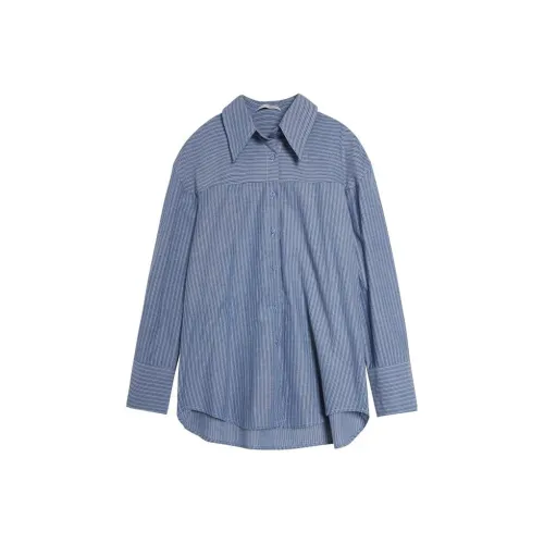 Painting system Shirts Women's Blue