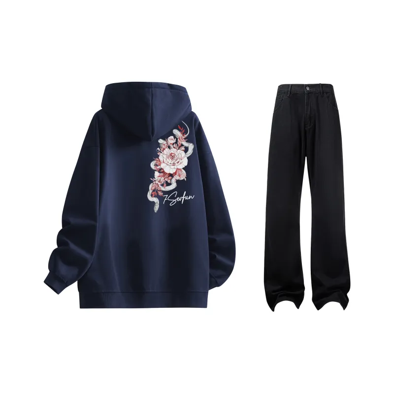 7 SEVFUN Sweatshirt Sets Unisex-12