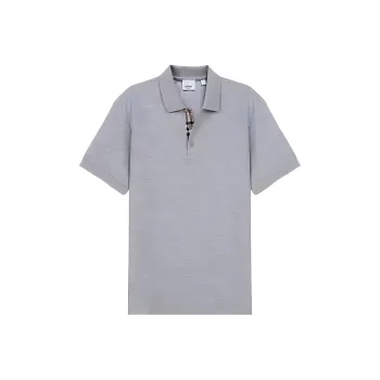 Burberry Polo Shirt Women's Gray