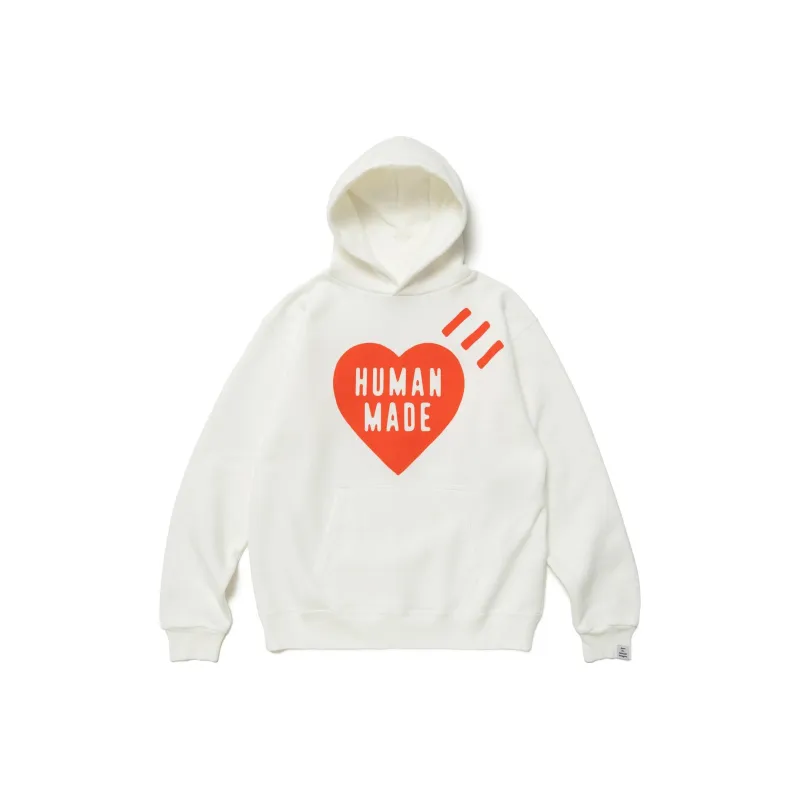 HUMAN MADE #1 Sweat Hoodie White-0