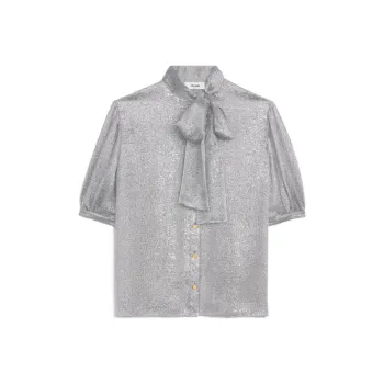CELINE Shirts Women's Silver