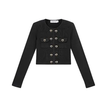Self portrait Jackets Coats Women's Classic Black