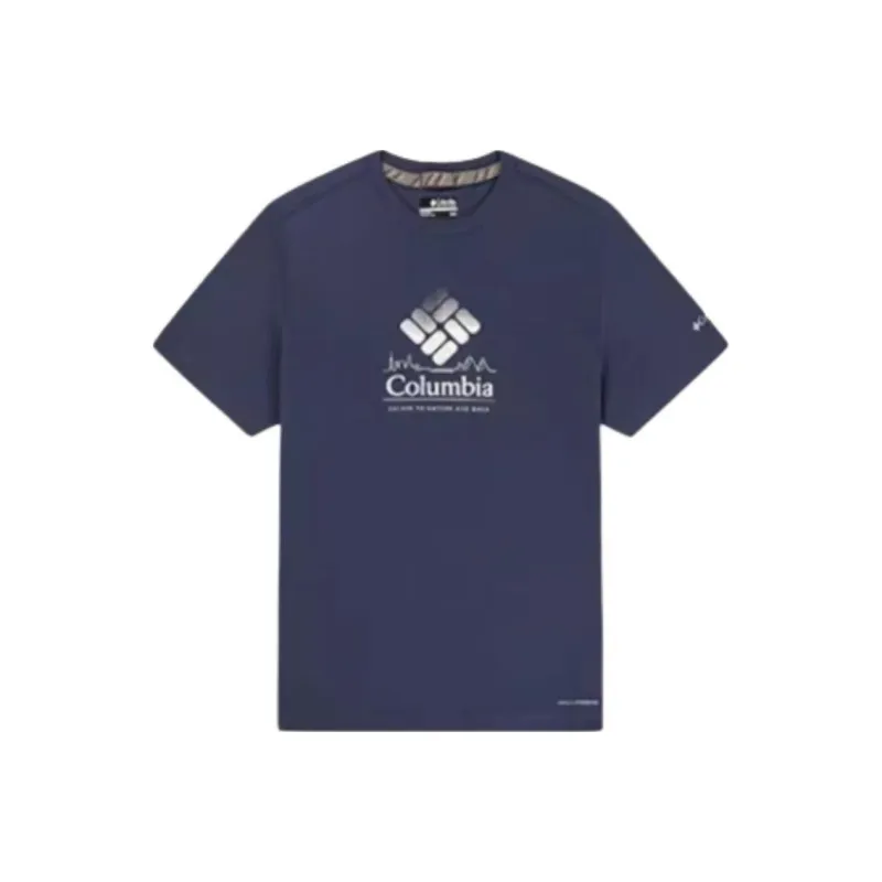 Columbia Transit T Shirt Women's Navy Blue-0