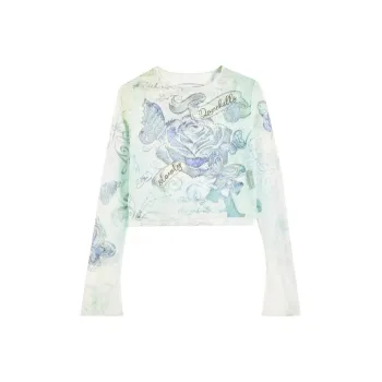 Ed Hardy T Shirt Women's Olive Green