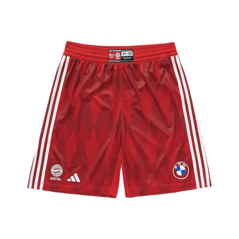 Adidas x FCBB FW24 Basketball Shorts Men's Red-0