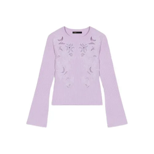 Maje Knitwear Women
s Light Purple