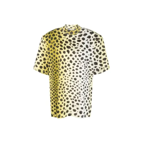 The Attico Kilie Cheetah-print Cotton T-shirt