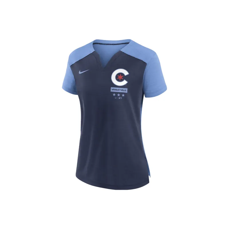 Nike Dri-FIT City Connect Exceed MLB Chicago Cubs Women's T-Shirt-0