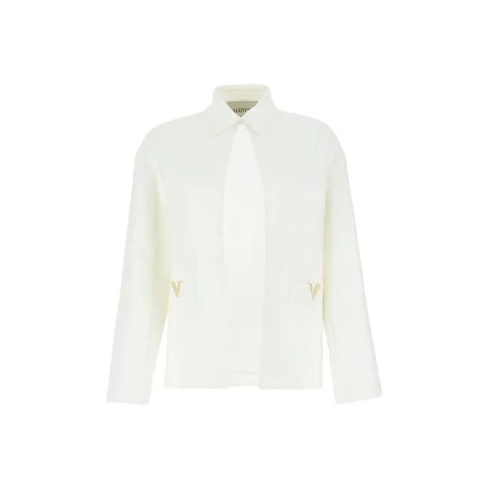 Valentino SS21 Jackets Coats Women's White-0