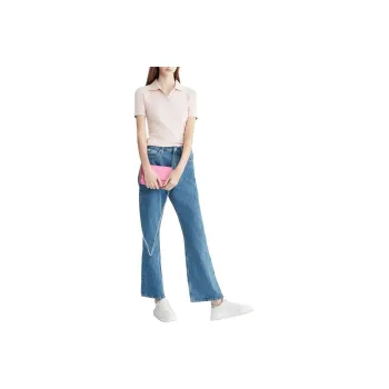 CALVIN KLEIN Polo Shirt Women's Pink