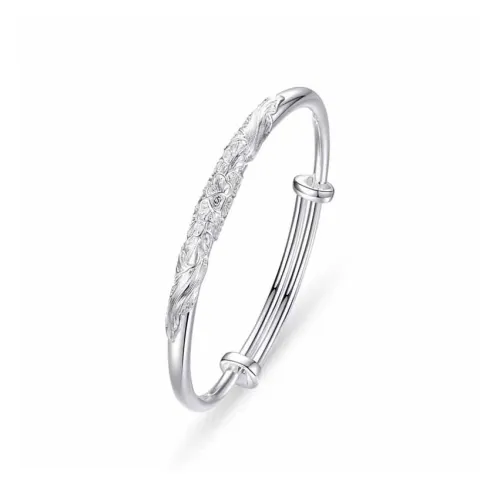 Hui Xuan Charm 999 Fine Silver Bangles Women's