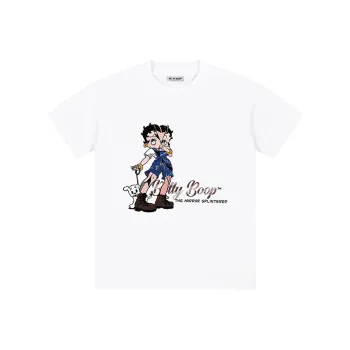 BETTY BOOP Regular T Shirt Women's White