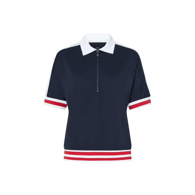 BOGNER SS24 Polo Shirt Women's Sea Blue-0