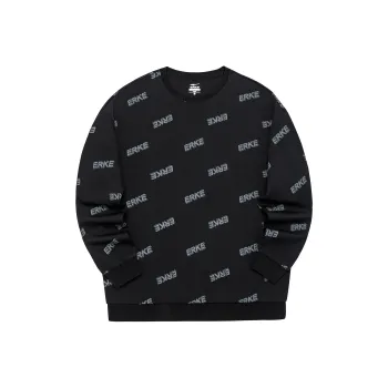 Erke Sweatshirts Women's Jet Black