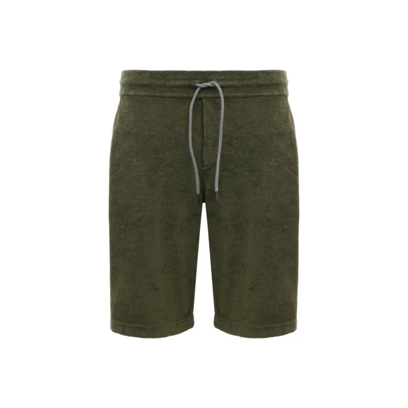 VERSO Casual Shorts Men's Green-0