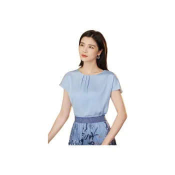 BBLLUUEE Shirt Women's Moonlight Blue