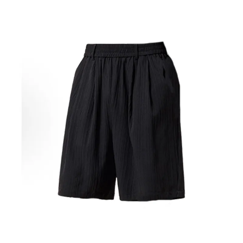 PISYPOX Casual Shorts Unisex Black-0