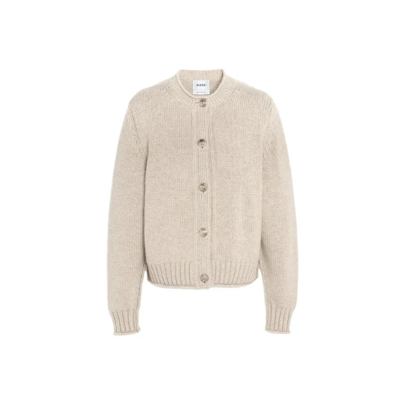 Barrie Chunky Cashmere Cardigan-0