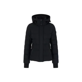 Moose Knuckles Betta Shearling Hooded Jacket
