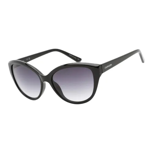 CALVIN KLEIN Plastic Cat Eye Sunglasses Women's Black