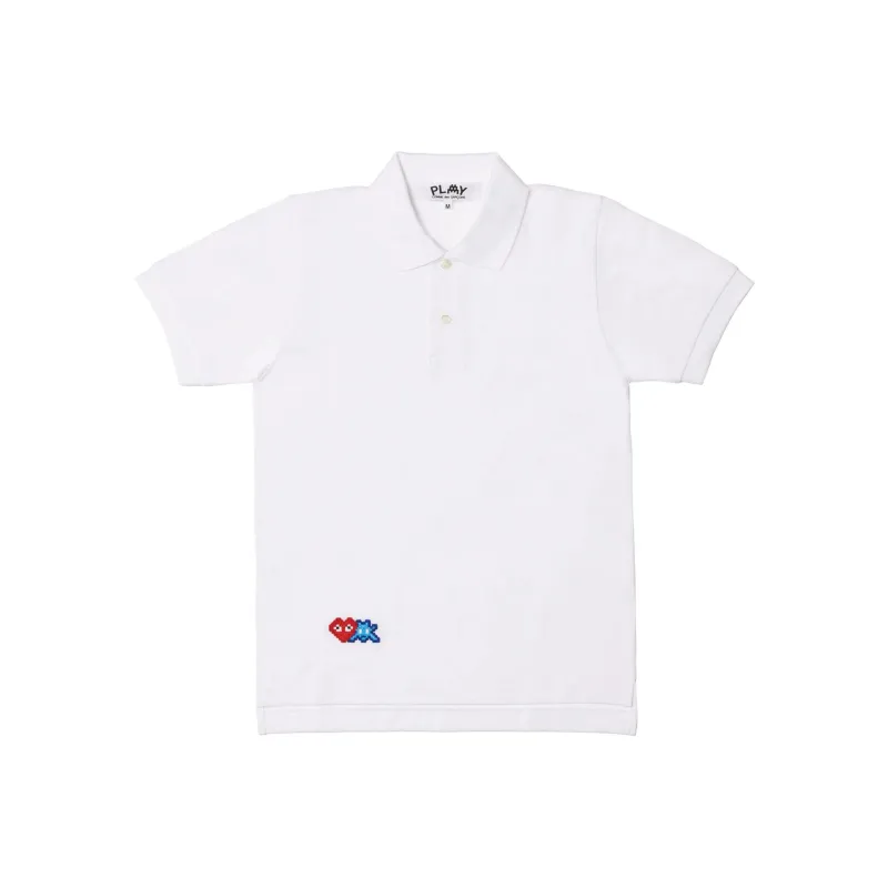 CDG Play SS24 Polo Shirt Women's White-0