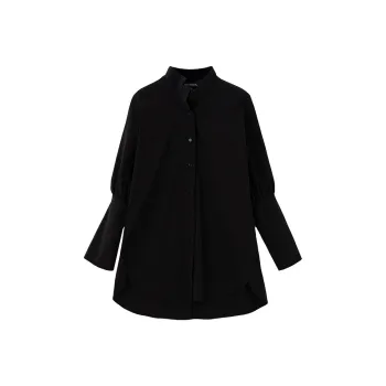 SOON FLOWER Shirt Women's Black