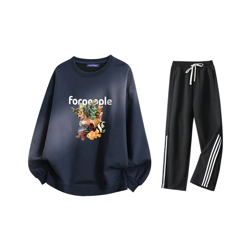FAX FOR FMACM Sweatshirt Set Unisex-4