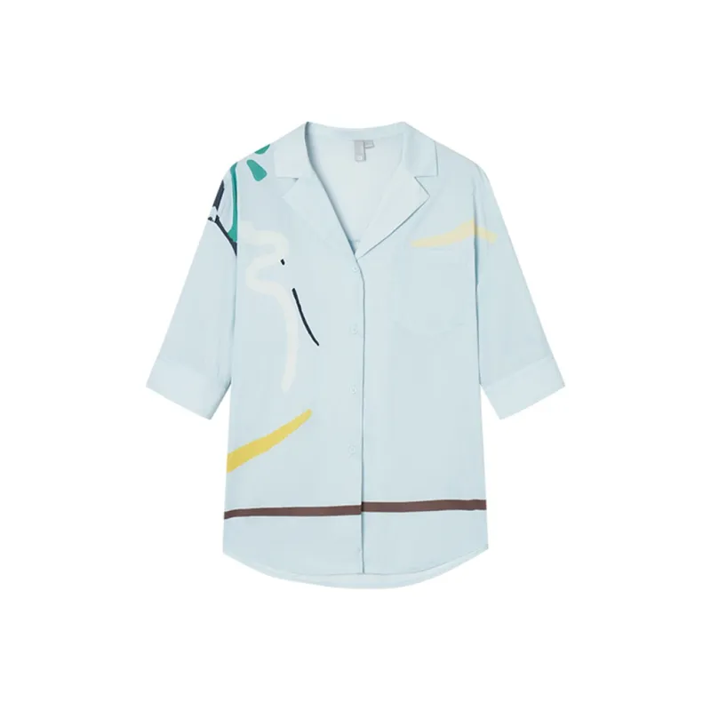 DIALOGUE To White X Kaye Levine Co-branded Series Shirts Women's-0