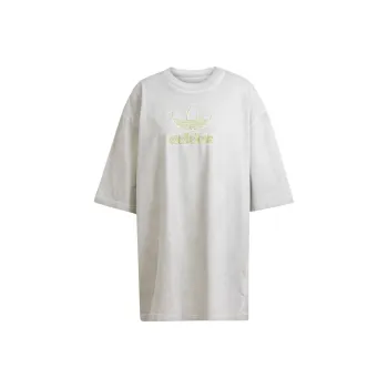 Adidas Originals Adilenium Season 2 Washed Oversized Trefoil Tee Gender Neutral