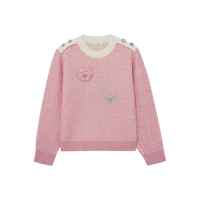 D'zzit Knitwear Women's Rose Red-0